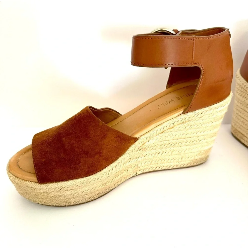 Nine West Suede Espadrille Size 9